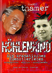 Buchtitel Höhlenkind der mitreißenden Biographie über das filmreife Leben des Malers Franco Thamér.